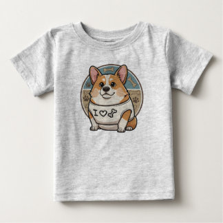 Cute Corgi “I Love Bones” Shirt