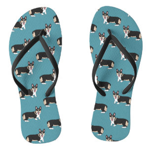 Cute Corgi  Jandals