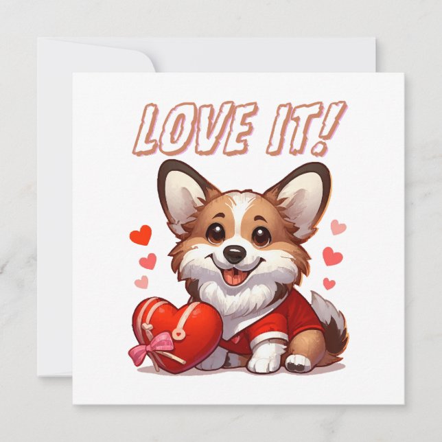 Cute Corgi Love (Front)