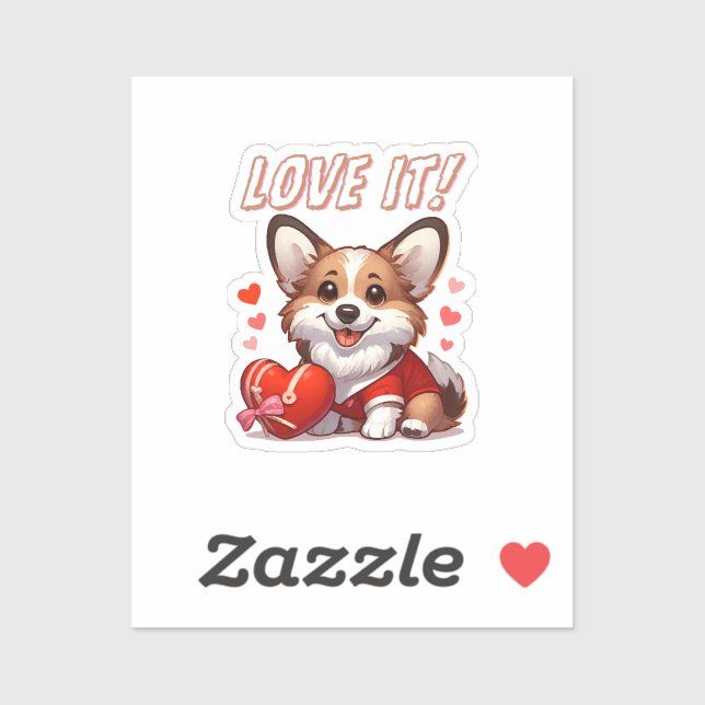 Cute Corgi Love (Sheet)