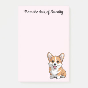 Cute Corgi Mom Gift Puppy Dog Lover Post-it Notes