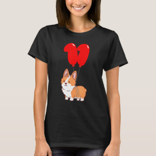 Cute Corgi Pembroke 11th Birthday Kids Balloon P T-Shirt