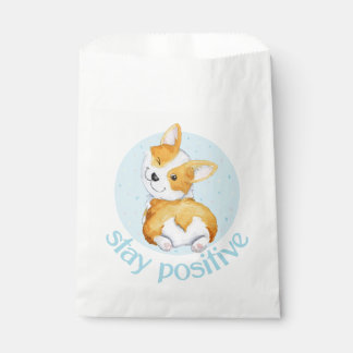 Cute Corgi Puppy Dog Favour Bags