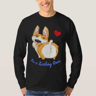 Cute Corgi Twerking Queen Best Twerk 917 T-Shirt