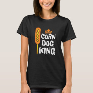 Cute Corndog Costume Corn Dog King Meme Halloween T-Shirt