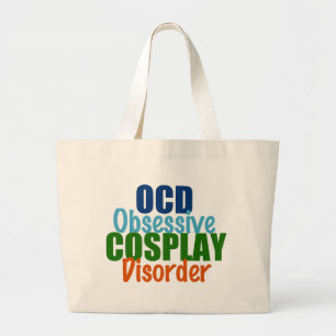Cute Cosplay Large Tote Bag