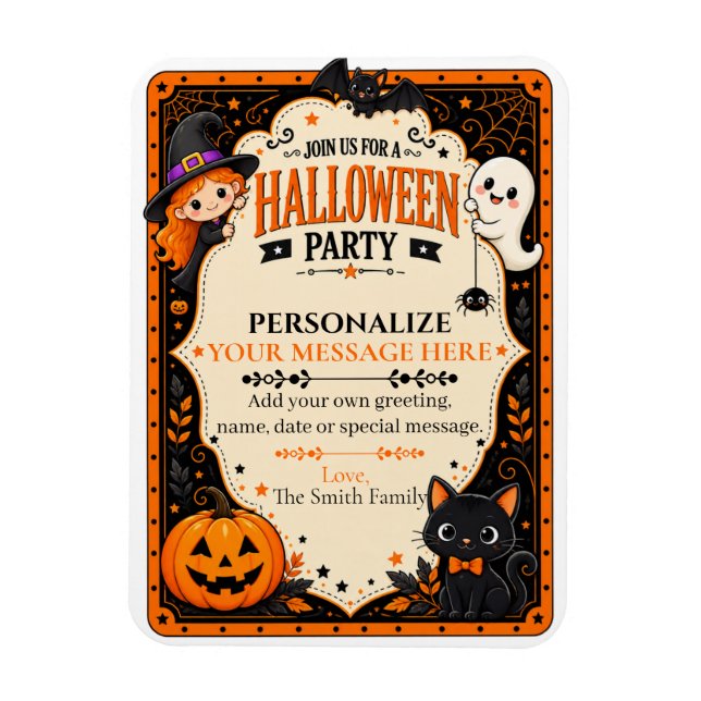 Cute Costume Halloween  Magnet (Vertical)
