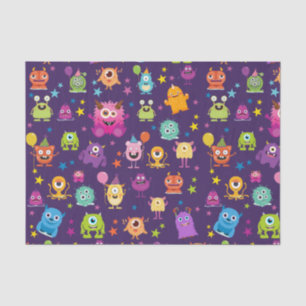 Cute Costume Monster Halloween Party For Kids Tissue Paper