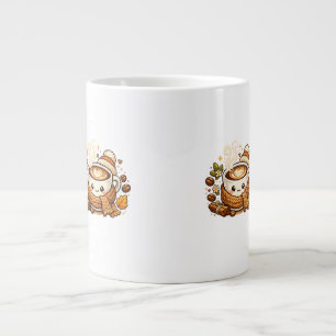 Cute Cosy Cappuccino Coffee Mug 