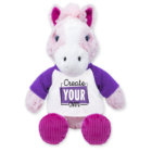 Cute & Cosy Pretty Pink Horse Plush Stuffed Animal