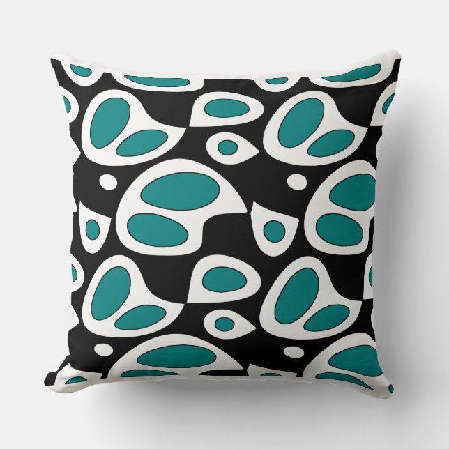 Cute & Cosy Throw Pillow – Adorable Design  (Front)