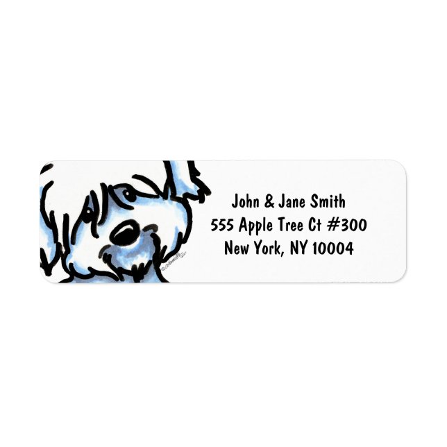 Cute Coton de Tulear Personalised (Front)