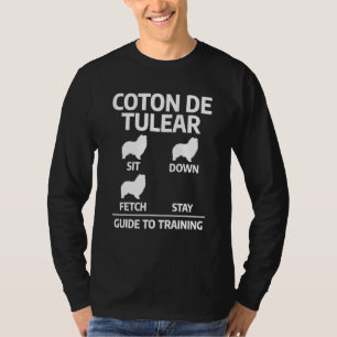 Cute Coton De Tulear Training Guide Dog Trainer T-Shirt