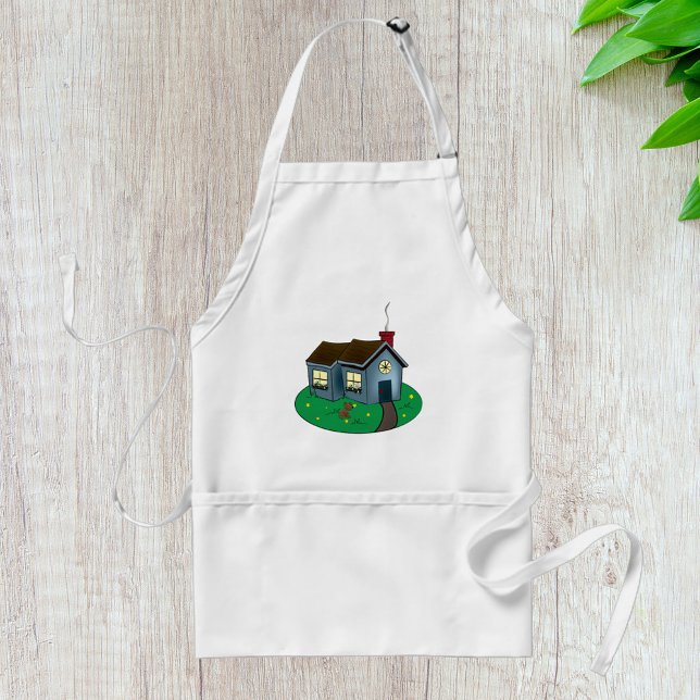 Cute Cottage Home Standard Apron (Creator Uploaded)