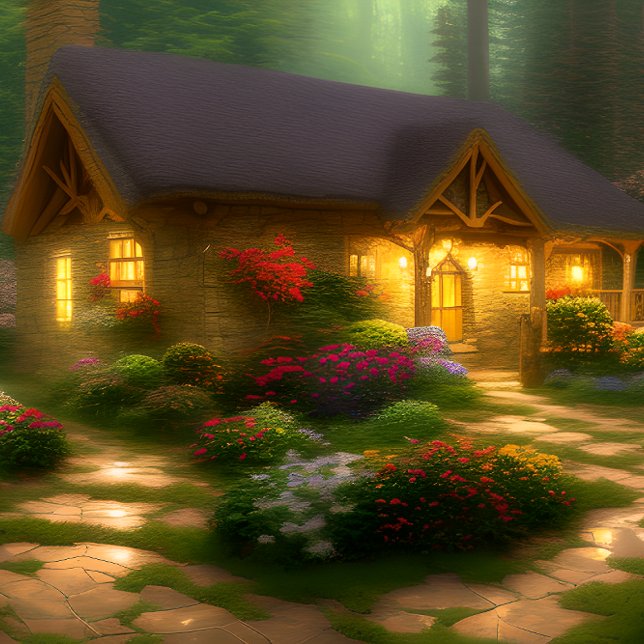 Cute Cottage Jigsaw Puzzle (Creator Uploaded)