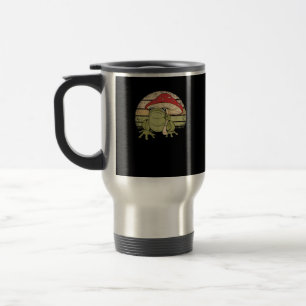 Cute Cottagecore Aesthetic Frog Mushroom Goblincor Travel Mug