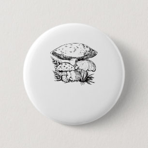 Cute Cottagecore Aesthetic Mushroom Fungi Goblinco 6 Cm Round Badge