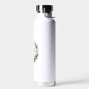 Cute Cottagecore Floral Dragonfly Aesthetic Girls Water Bottle