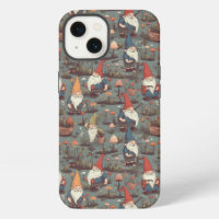 Cute Cottagecore Gnome iPhone / iPad case