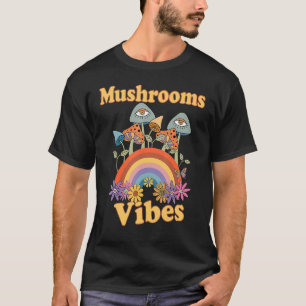 Cute Cottagecore Mushroom Outfit High Vibe Mushroo T-Shirt