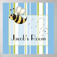 Cute Country Bees to Personalize