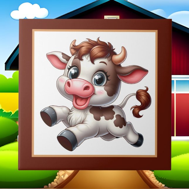 Cute Country cow lovers Tile (Creator Uploaded)