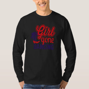 Cute Country Line Dancing Cowgirl Boots Ladies Wes T-Shirt