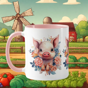 Cute Country pig lovers Mug