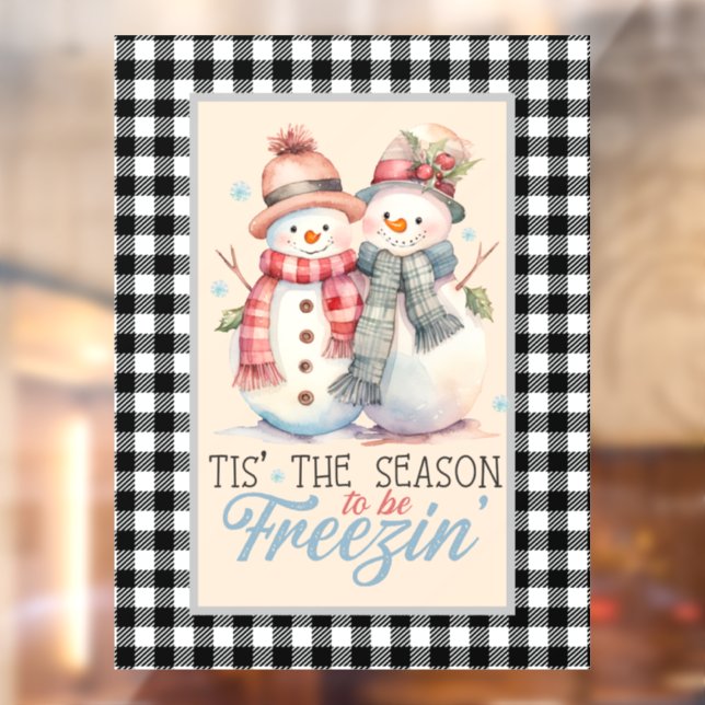 Cute Country Snowmen Holiday (Sheet 2)