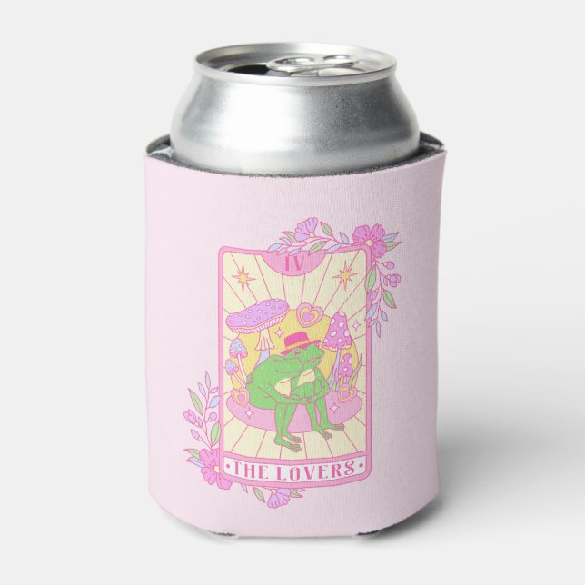 Cute Couple Frog - The Lovers Can Cooler (Can Front)