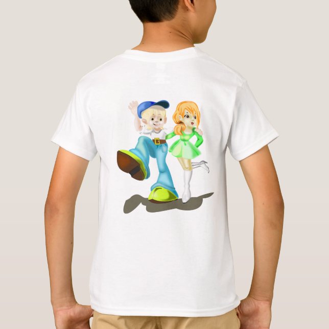Cute Couple T-Shirt (Back)