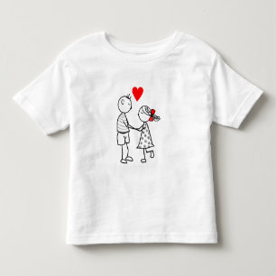 Cute Couple Toddler T-shirt
