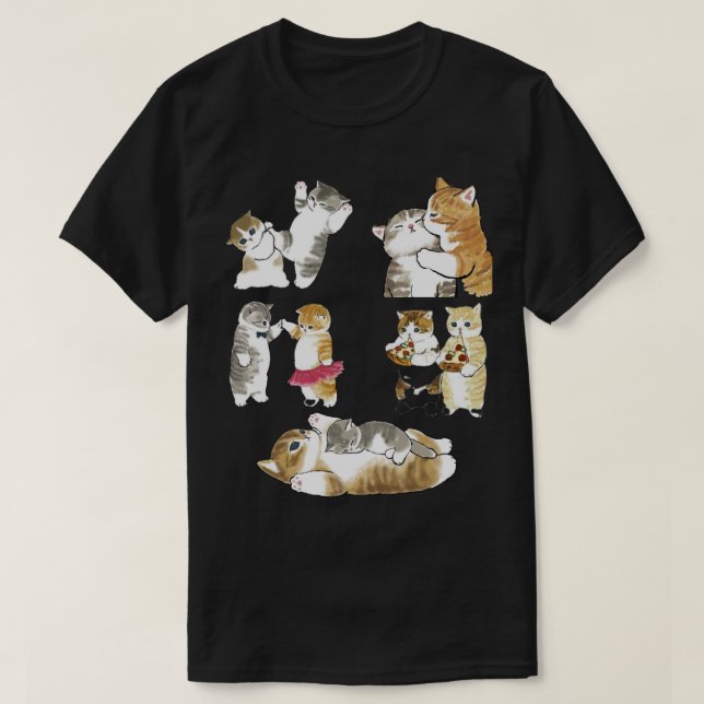cute couples of Mofu Sand  T-Shirt (Design Front)