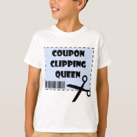 Cute Coupon Clipping Queen Saying