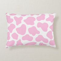 Cute Cow Animal Print Pattern Aesthetic Pink