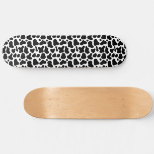 Cute Cow Animal Print Skateboard