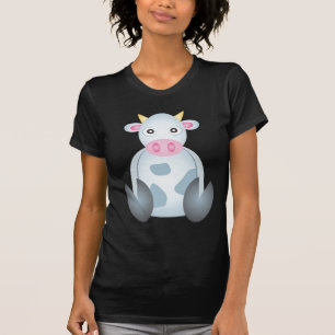 Cute Cow Cartoon T-Shirt