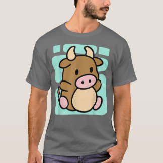Cute Cow Children Cow  T-Shirt