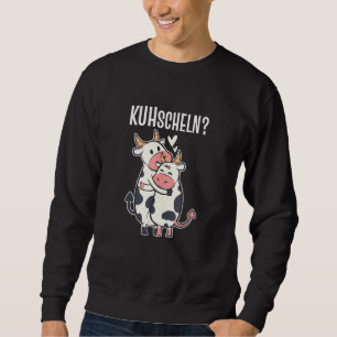 Cute Cow Cow For Cuddly Cow Fans Sweatshirt