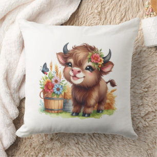 Cute Cow Cushion