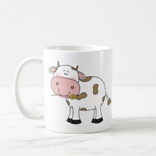 Cute Cow Design Adorable Farm Animal Art for Cow Coffee Mug