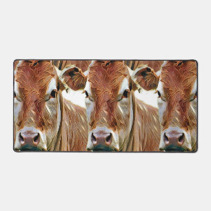CUTE COW DESK MAT