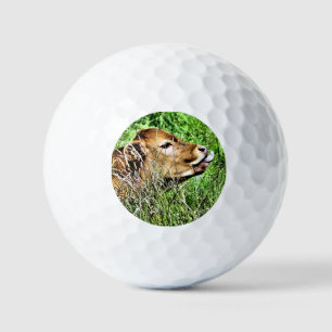 CUTE COW GOLF BALLS