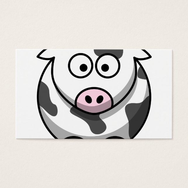 Cute Cow Head and Tail (Front)