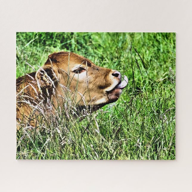 CUTE COW JIGSAW PUZZLE (Horizontal)