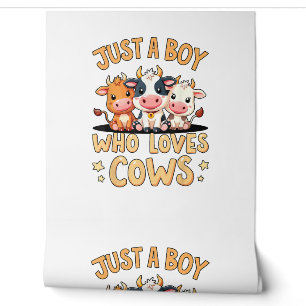 Cute Cow _ Just A Boy Who Loves Cows, Toddler & Bo Wallpaper