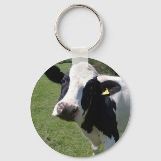 Cute Cow Key Ring