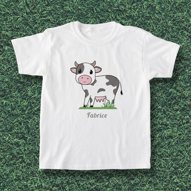 Cute Cow Kids T-shirt (Cute Cow Kids T-shirt)