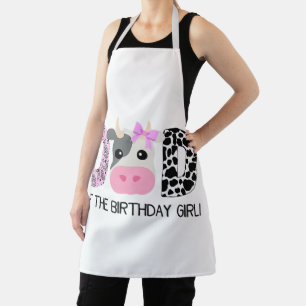 Cute Cow Lover Apron For Loving Cooking