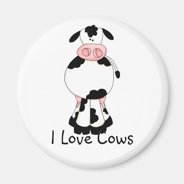 Cute Cow Magnet (Front)